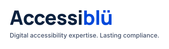 Accessiblü. Digital accessibility expertise. Lasting Compliance.